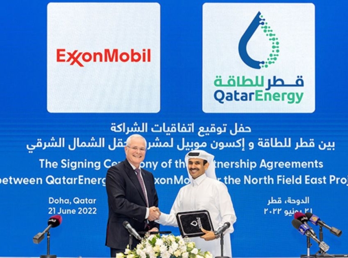 ExxonMobil and QatarEnergy to Expand LNG Production with North Field East Agreement