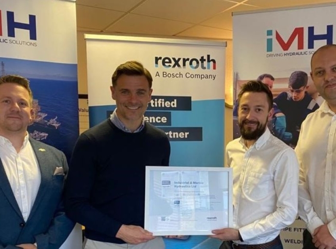 IMH Cements Decades Long Bosch Rexroth Partnership with New Certification