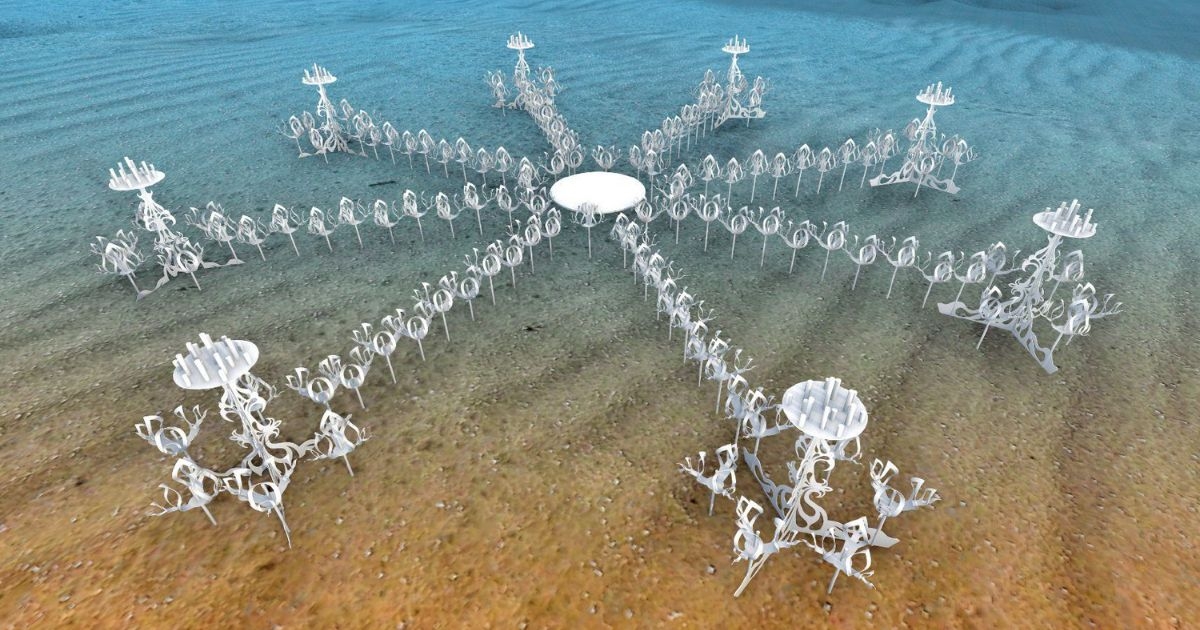 The World’s First Sculptural Coral Bank
