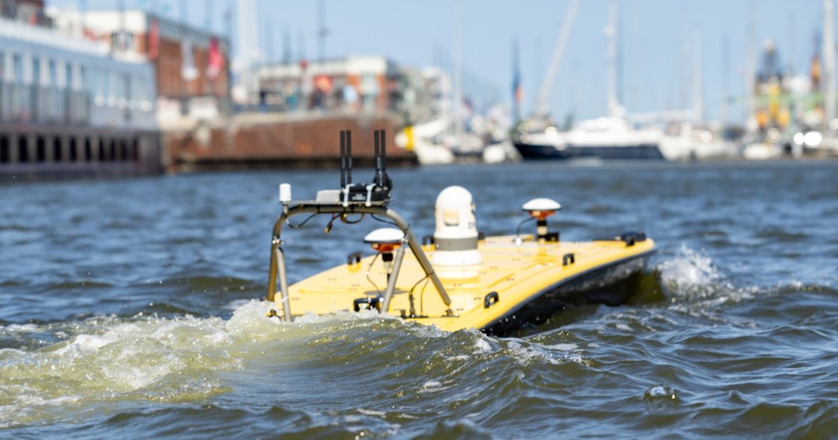 Next Generation High-Speed Marine Survey USV Ready to Rent