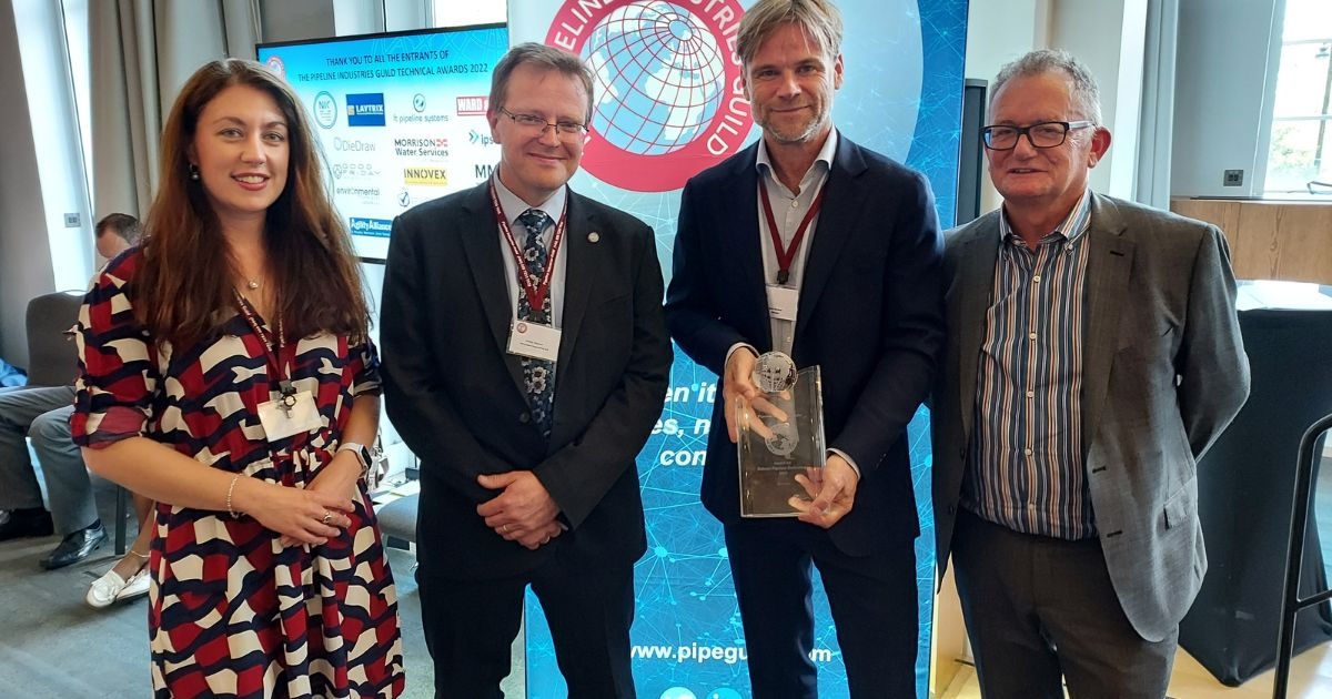 Strohm Wins Pipeline Industries Guild Award for its Subsea Technology