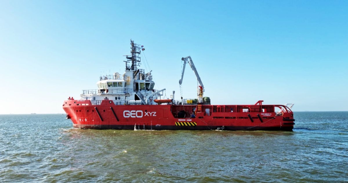 GEOxyz Introduces Its New Green Survey Vessel, GEO Ocean VI