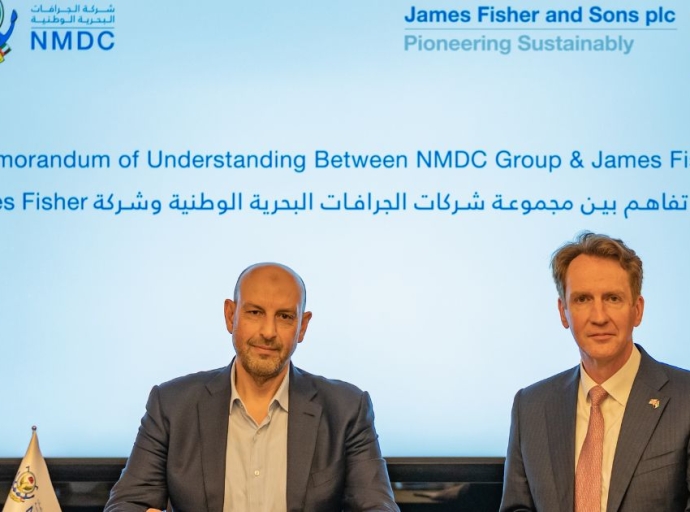 James Fisher and Abu Dhabi’s NMDC Group to Collaborate Globally on Marine and Subsea Projects