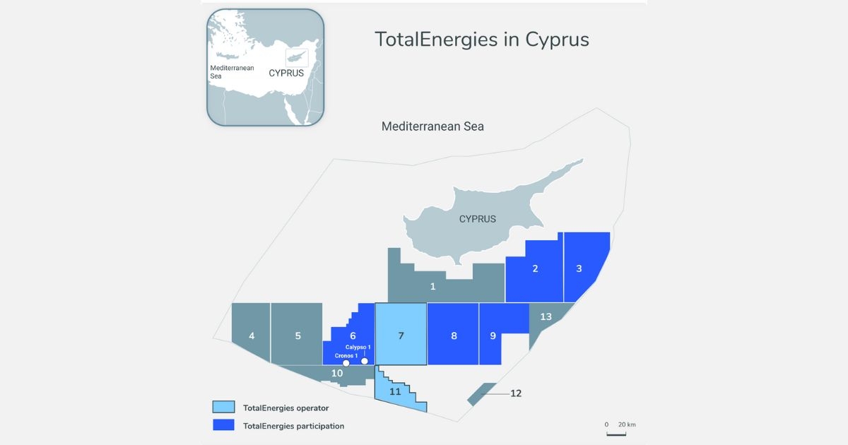 Eni and TotalEnergies Make Significant Gas Discovery Offshore Cyprus