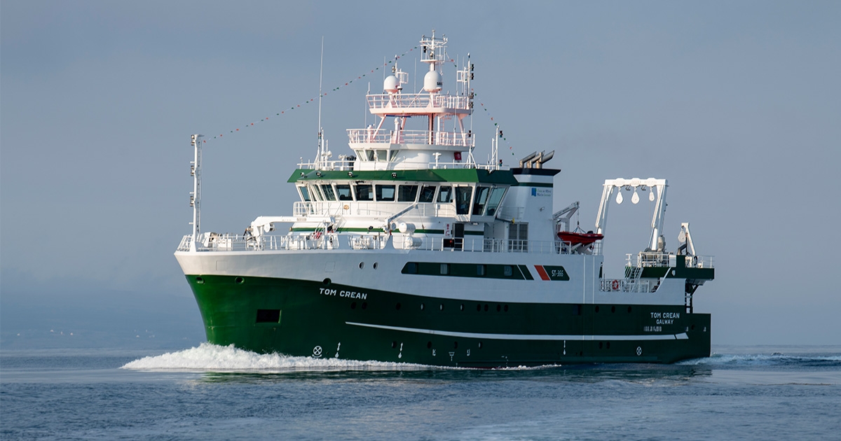 Sonardyne Equips Irish Research Vessel with Acoustic Tracking Technology