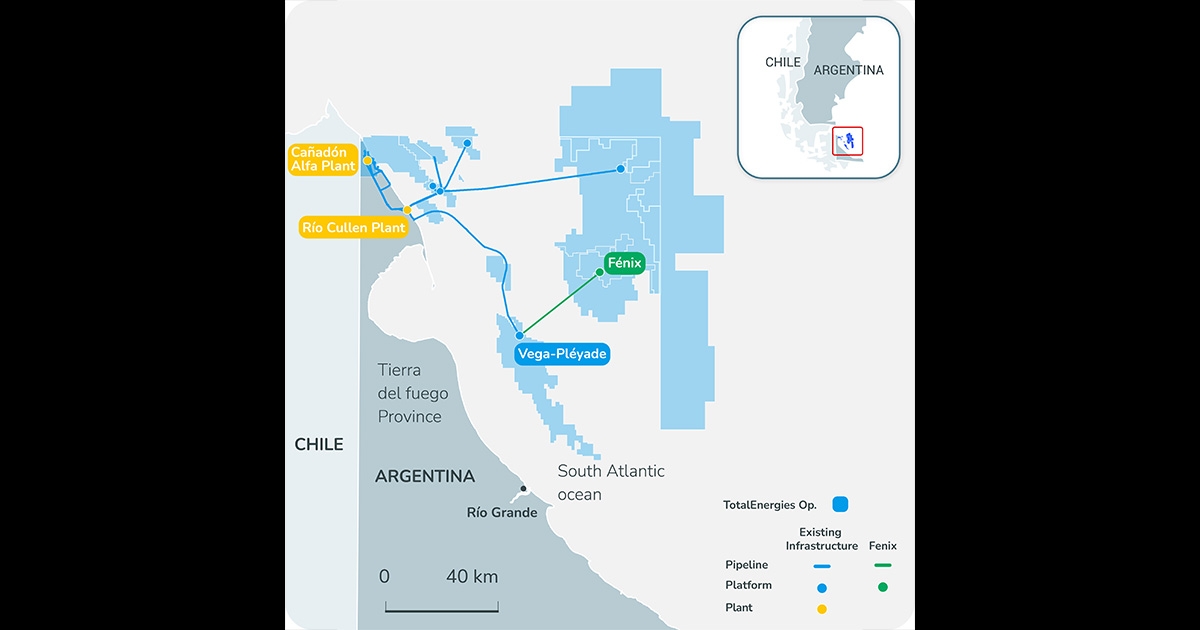TotalEnergies Launches Fenix Offshore Gas Project in Argentina