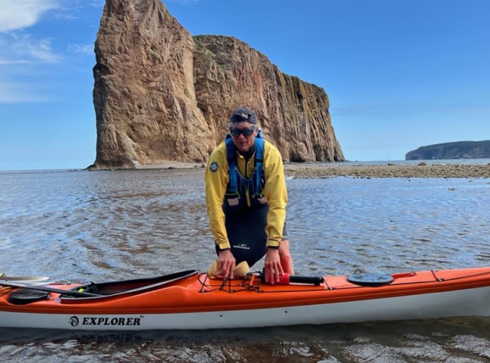 Solo Kayaker Keeps Paddling to Raise Money to Send a Dedicated Kenyan Seafarer to the Arctic