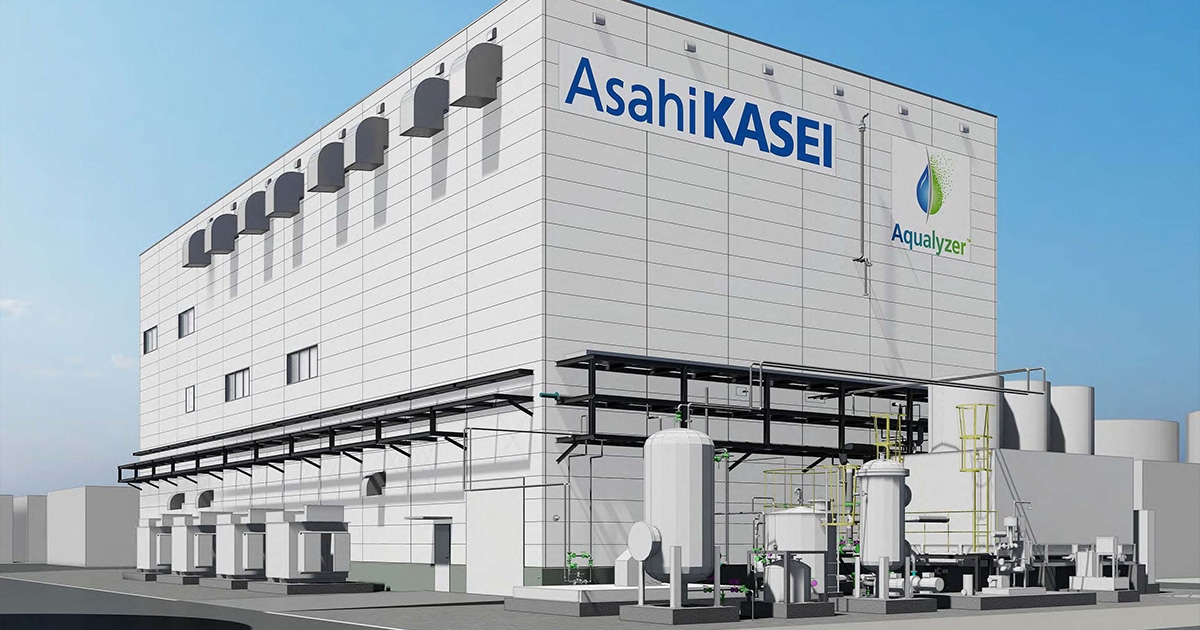 Asahi Kasei Starts Construction of Alkaline Water Electrolysis Pilot Test 