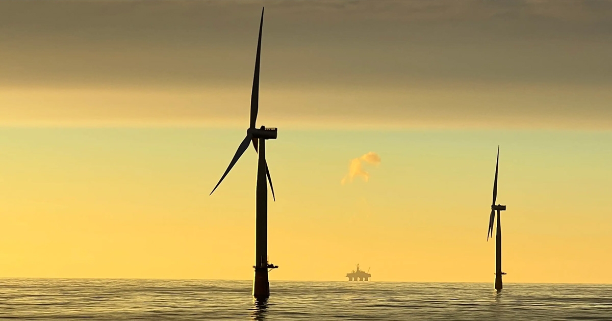 First Power From The Hywind Tampen Offshore Floating Windfarm