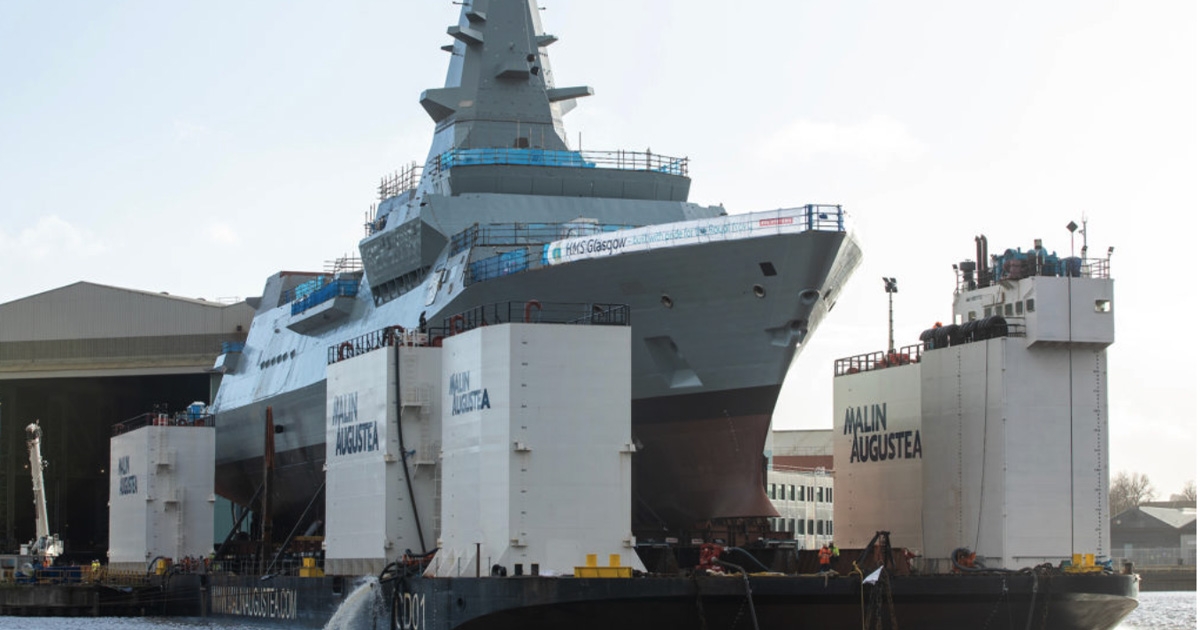 Malin Group Supports BAE Systems and UK Royal Navy on the Banks of the Clyde