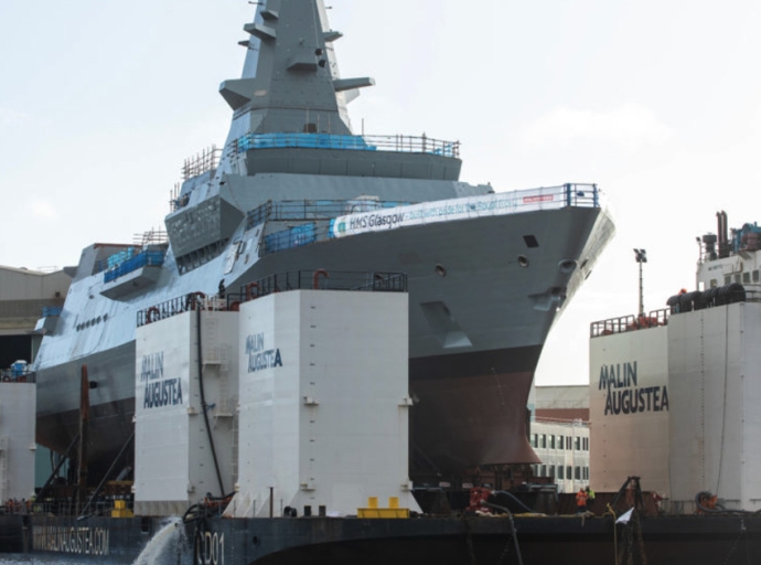 Malin Group Supports BAE Systems and UK Royal Navy on the Banks of the Clyde