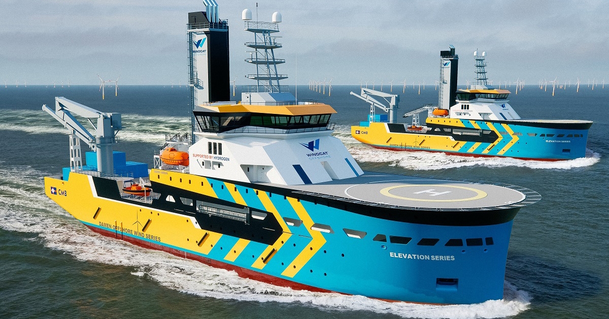 Windcat Offshore and Damen Shipyards to Develop Future-Proof Hydrogen CSOVs