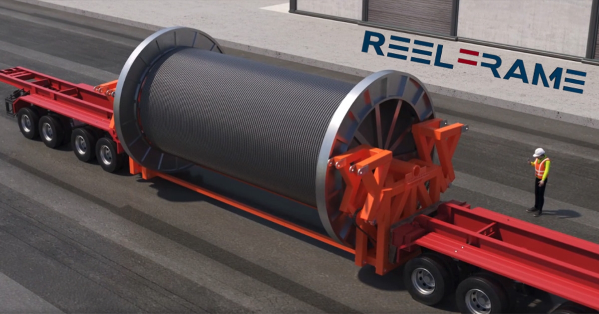 Optimizing Safety, Sustainability & Efficiency with 24shore Cable ReelFrame™ Solution