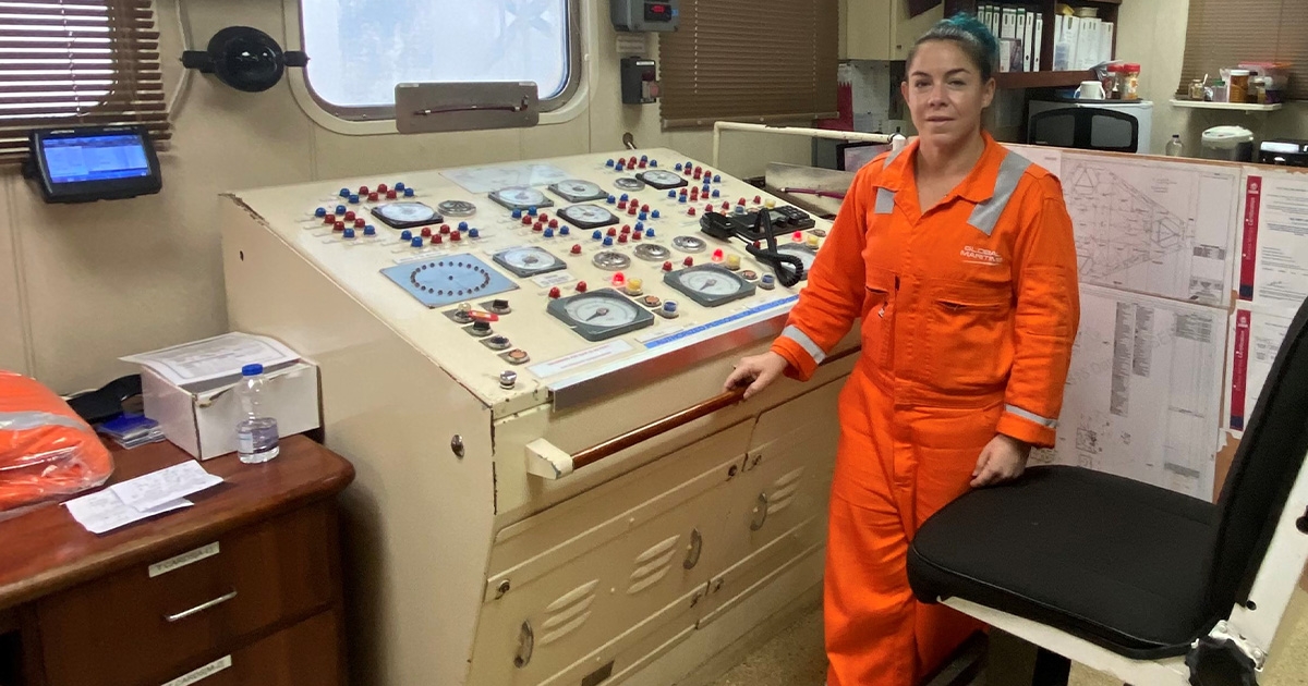 Global Maritime Celebrates First Female Marine Warranty Surveyor on Their Middle East Team