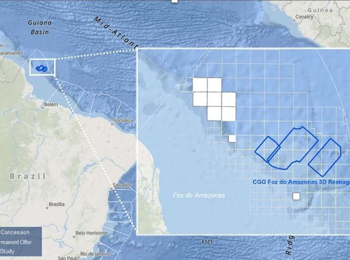 CGG  Kickstarts 7700 km2 Foz do Amazonas 3D Seismic Reimaging Project