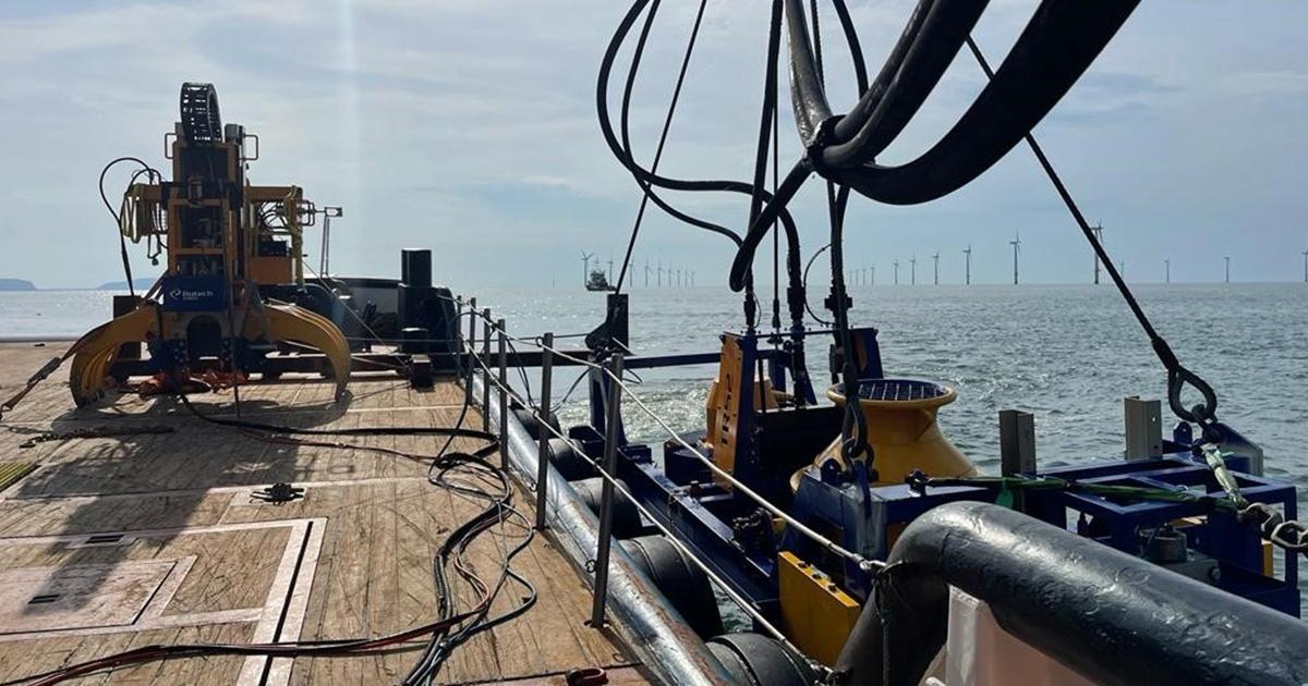 Rotech Subsea Completes Significant Cable Operations at UK Offshore Wind Farm