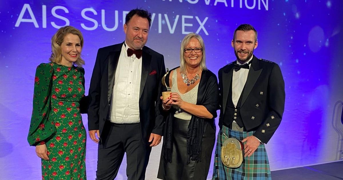 AIS Survivex Wins Digital Innovation Award in the Offshore Achievement Awards for bp Work