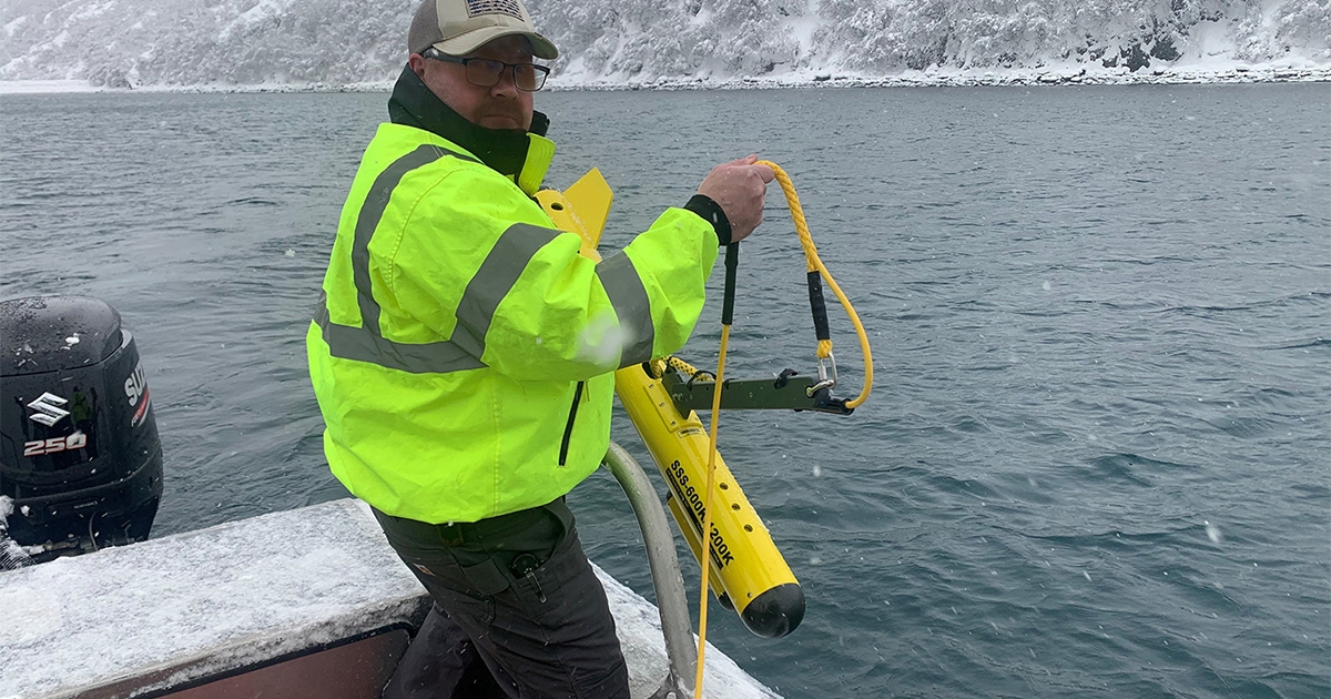 Searching the Cold Waters of Alaska with JW Fishers’ Side Scan Sonar