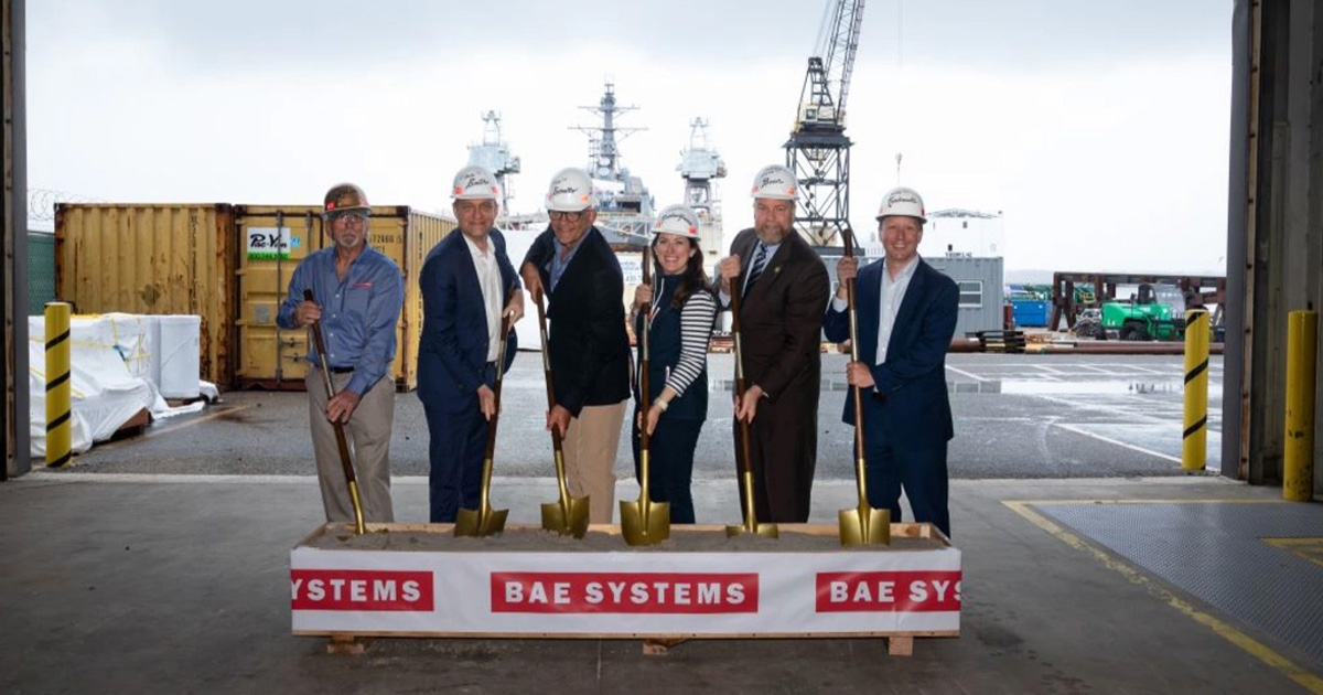 State Consortium Kicks off BAE Systems’ $200 Million Ship Repair Facility Upgrade in Jacksonville