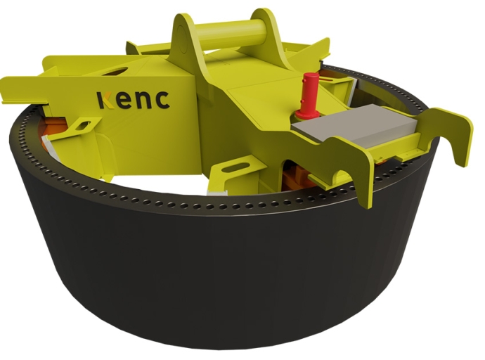 Kenc Chosen for Design and Fabrication Monopile Upending Tool