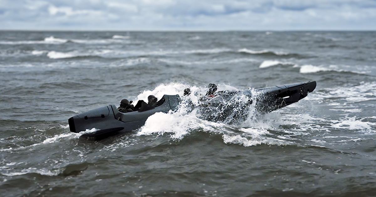 JFD Launches Advanced Four Man Tactical Diving Platform, Shadow Seal