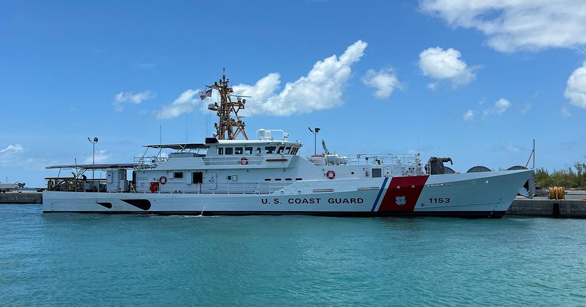 Bollinger Shipyards Delivers 53rd Fast Response Cutter to U.S. Coast Guard