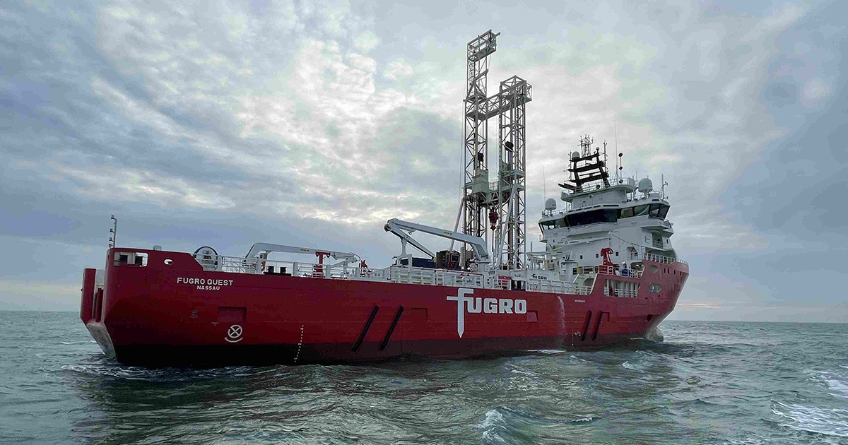 Fugro to Use New Technology in Offshore Windfarm Site Investigation