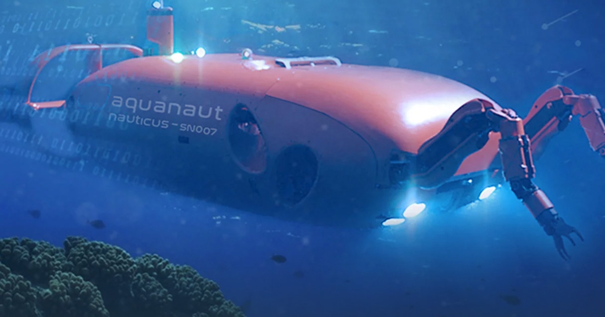 Nauticus Is Contracted by Petrobras to Develop and Test the AUV Aquanaut in Brazil