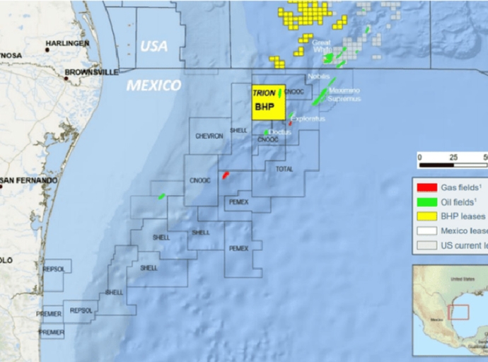 Woodside to Invest $7.2B in the Trion Field Offshore Mexico