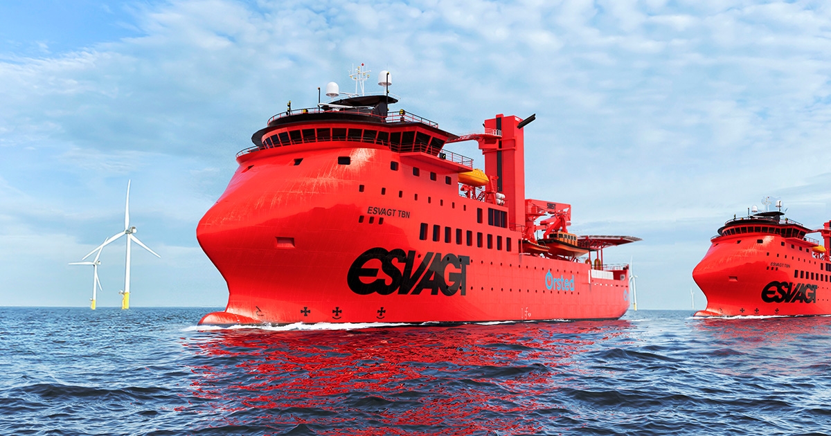 Ørsted and ESVAGT Sign Contract for 2nd Methanol-Powered Vessel