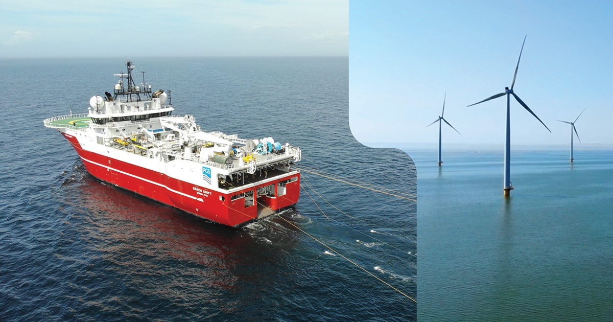 PGS in Production on First Offshore Wind Contract