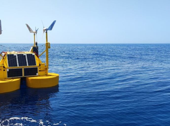 Lidar Buoy Deployed Off the Brindisi Coast in Italy for Offshore Wind Study