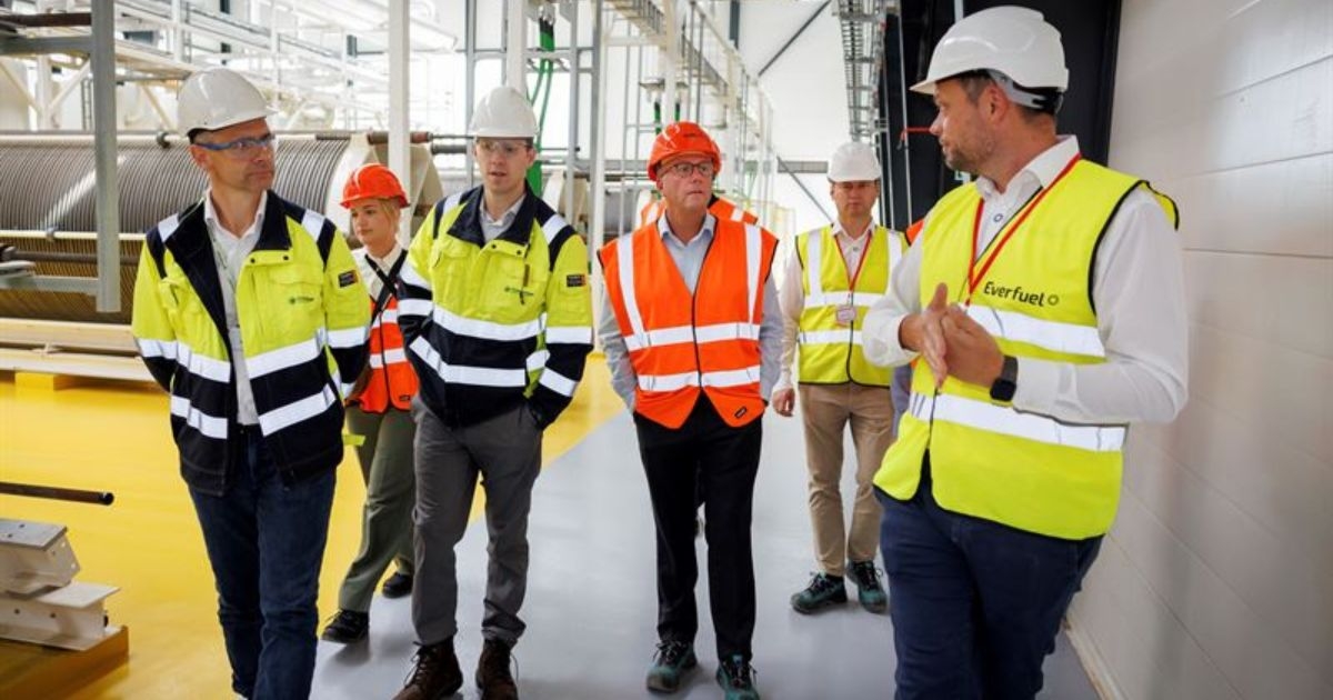 Danish Minister Visits HySynergy to Discuss Green Fuels and the Next Big Export Adventure 