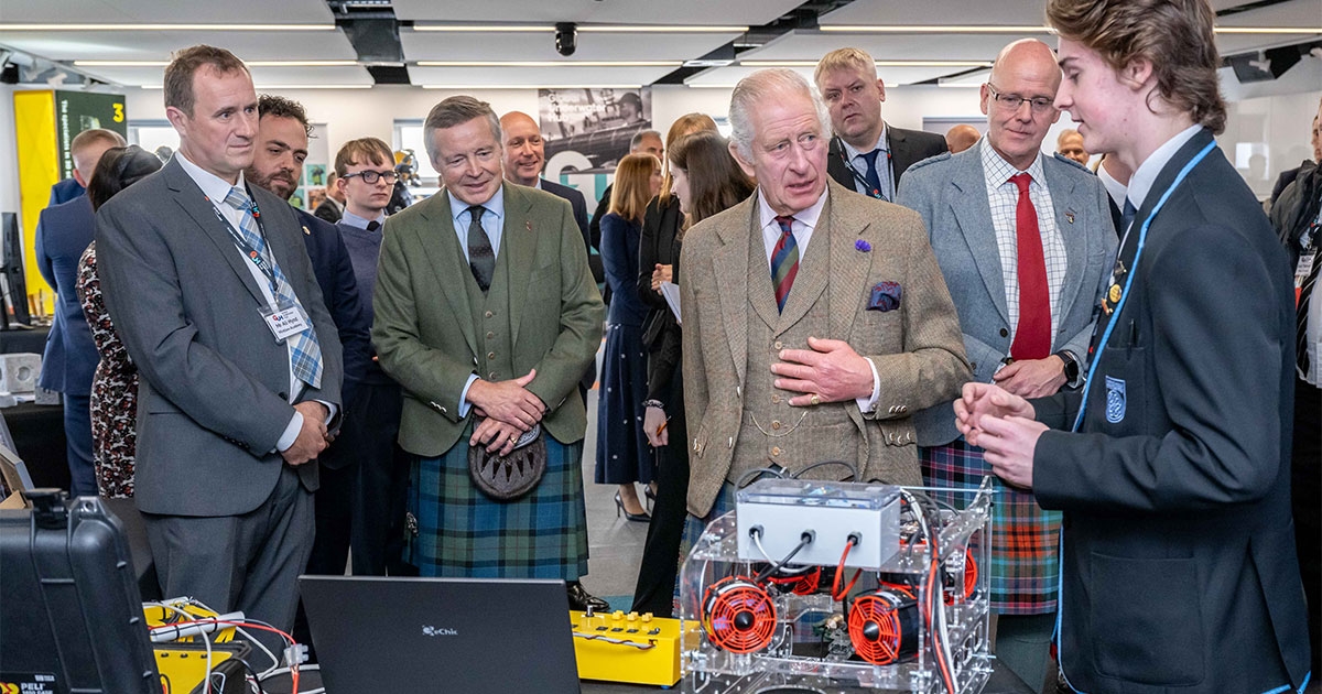 UK’s King Charles III Visits the Global Underwater Hub