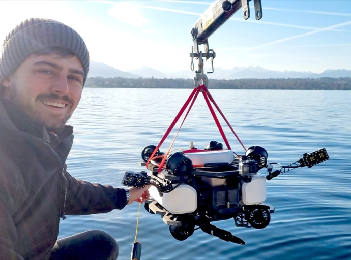 A Swiss-Made Compact ROV Providing a Safer Alternative for Underwater Inspection