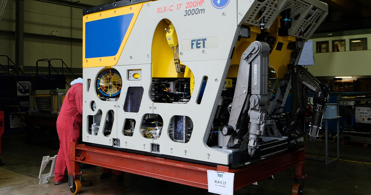 FET to Supply Work-Class ROV to UK Ministry of Defense