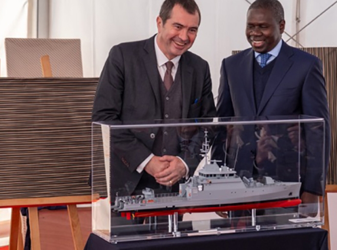PIRIOU Delivers the Second OPV NIANI to the Senegalese Armed Forces