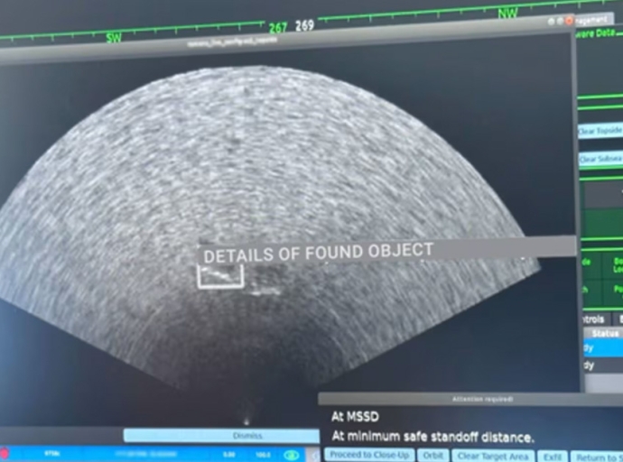 Greensea IQ Demonstrates Autonomous Explosive Ordnance Disposal Mission