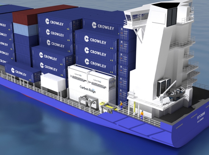Crowley and Carbon Ridge to Launch Advanced Onboard Carbon Capture Project