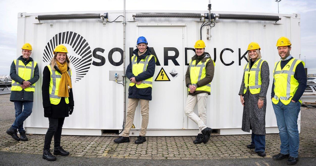 SolarDuck Secures Additional Funding for the Development of Offshore Floating Solar Power