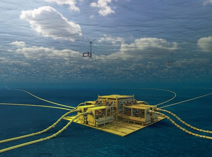 Aker Solutions to Pilot Floating-Wind Power Hub