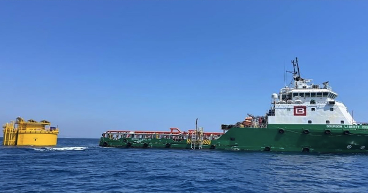 Bourbon Completes First Stage of Eolmed Project in the Mediterranean