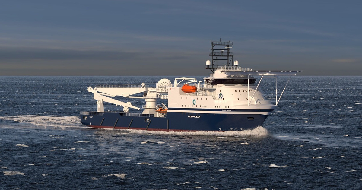 DeepOcean Charters Converted Offshore Support Vessel