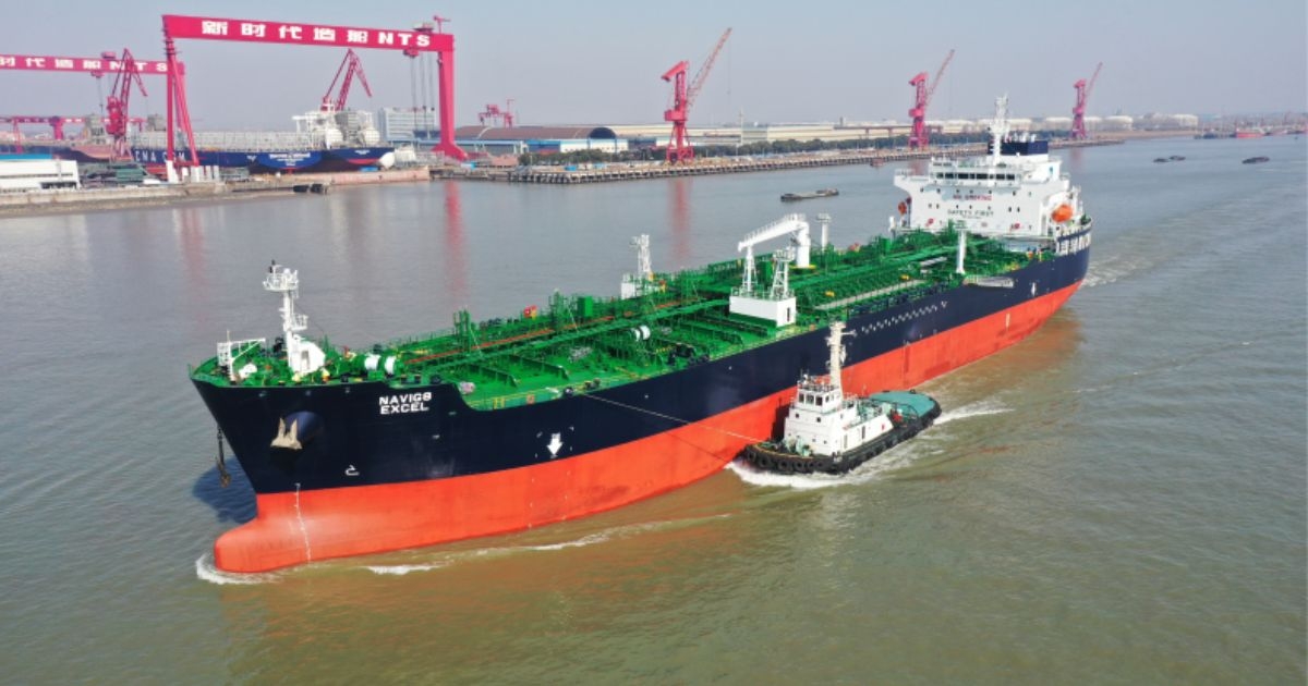 Navig8 Takes Delivery of the First of Six Newbuild MR IMO 2 Vessels