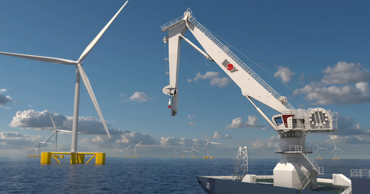 NOV Secures First Order for Electric Subsea Crane