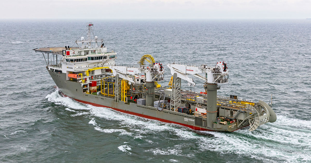 Boskalis Commissions New Cable-Laying Vessel BOKA Ocean