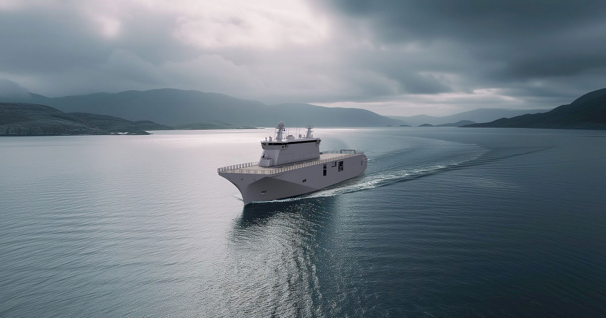 Damen Unveils New Multi-Purpose Support Ship to Meet Today’s Defense & Security Challenges