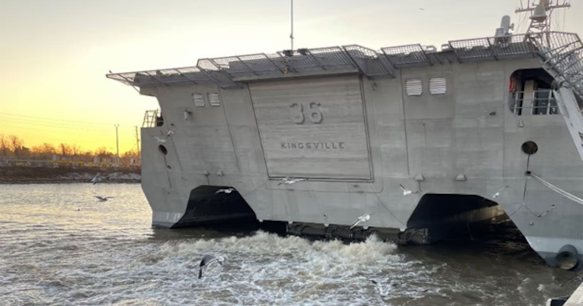 US Navy Accepts Delivery of Future USS Kingsville (LCS 36)