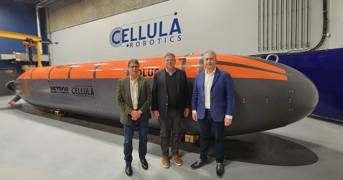 Cellula Robotics, Metron to Advance UUV Capabilities for Long Duration Operations