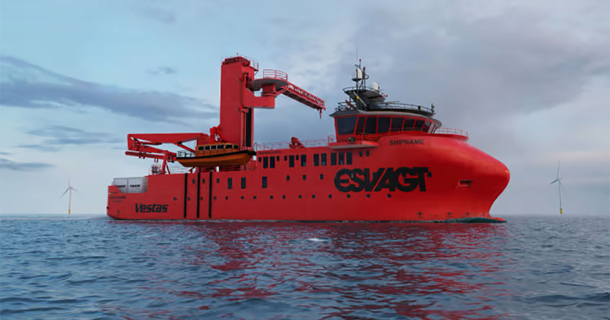 ESVAGT Will Build New SOV to Service Vestas at Offshore Wind Farm in the Netherlands